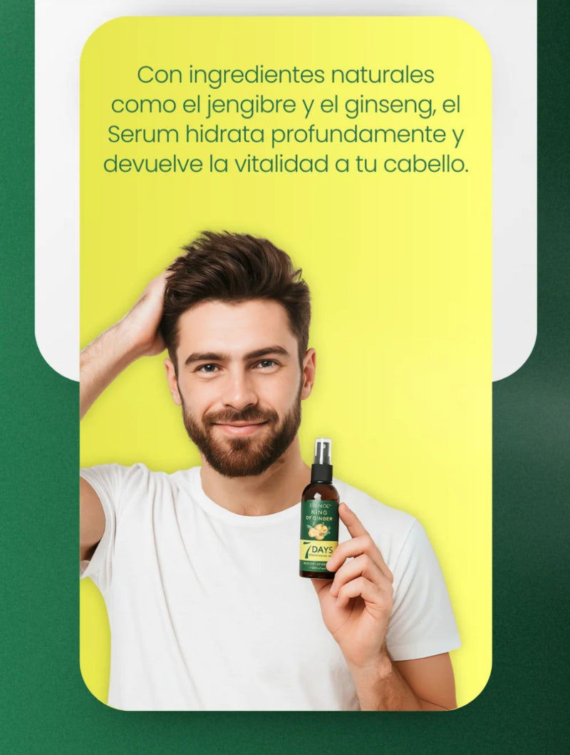 ☘️TRATAMIENTO EFECTIVO✅ PARA CAIDA DE CABELLO CON JENGIBRE🥜